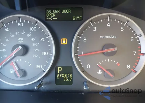 2007 Volvo S40 2.4I из США, поврежденный, VIN YV1MS382372314916